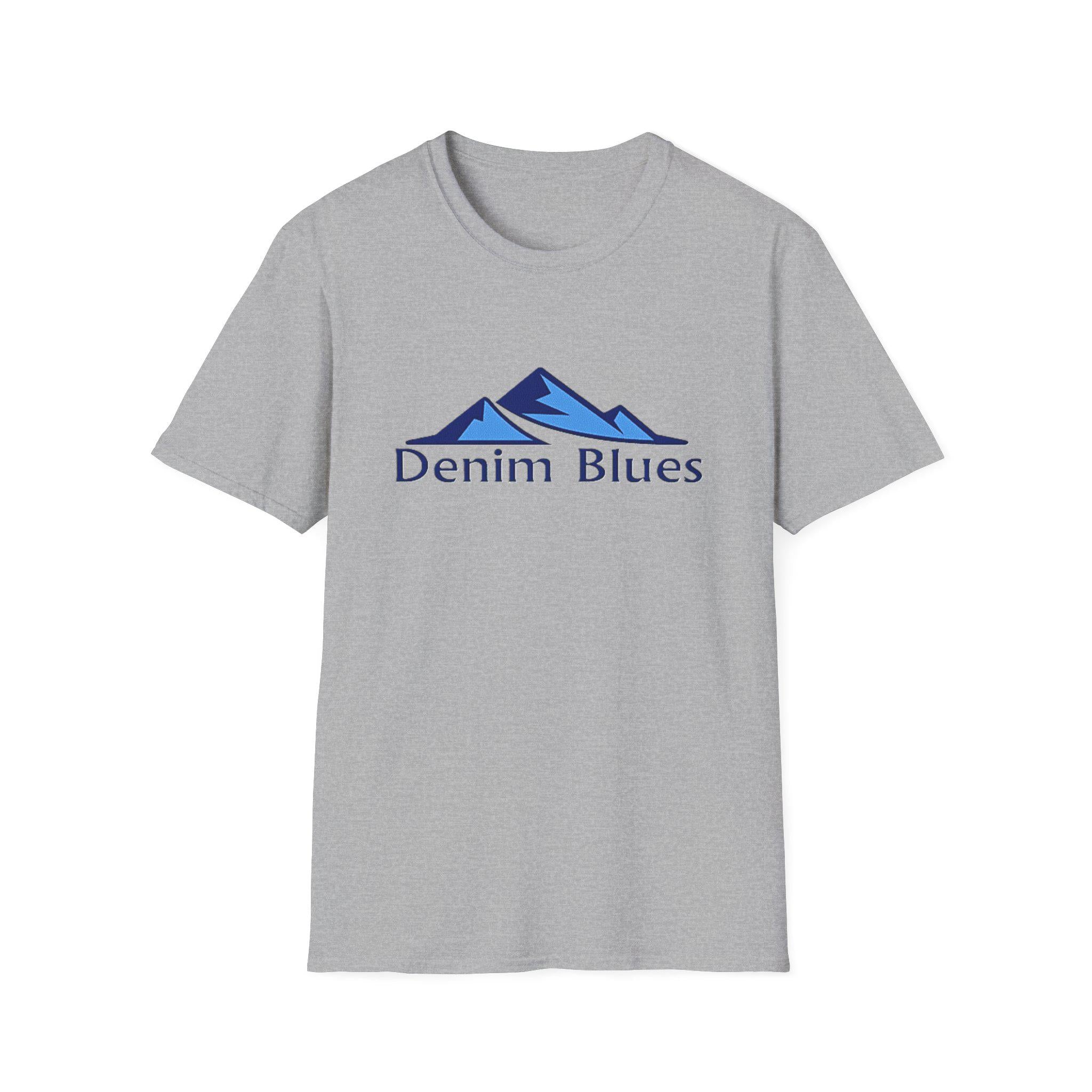Unisex Softstyle T-Shirt Denim Blues
