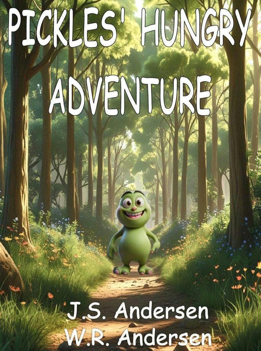 Pickles' Hungry Adventure - Children's picture e-Book.