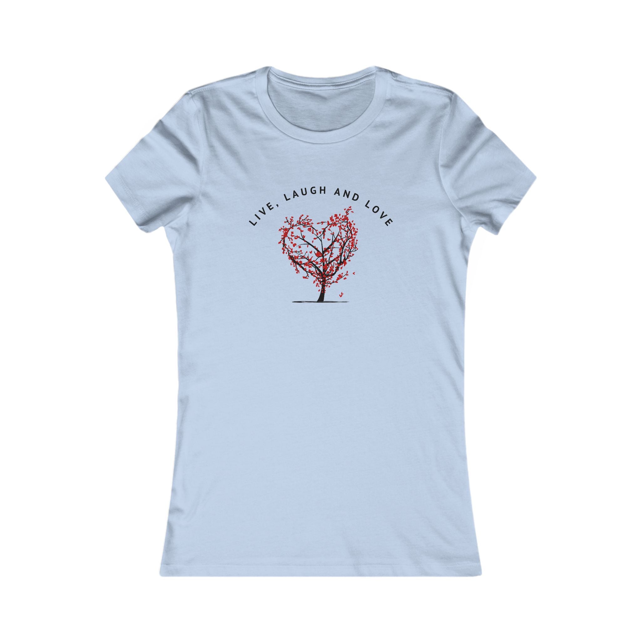 Denim Blues Mountain Logo Tee