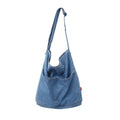 Denim Solid Color Large Capacity Casual Tote 2026 Hot Sale High Quality Bags Daily Leisure Versatile Durable Shoulder Bags