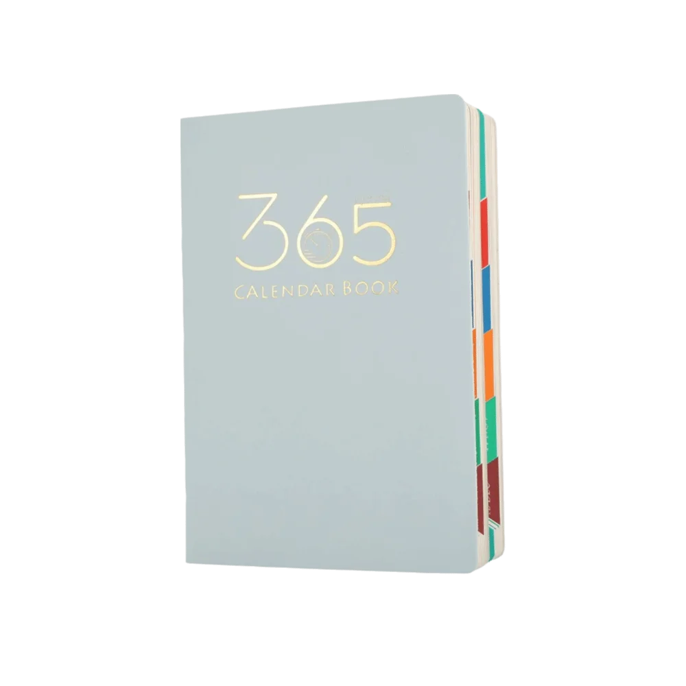 Goals Organizer 320 Sheets A5 Journal Textured PU Pen Loop Daily Journal Elastic Bond Monthly Index Daily Planner Workplace
