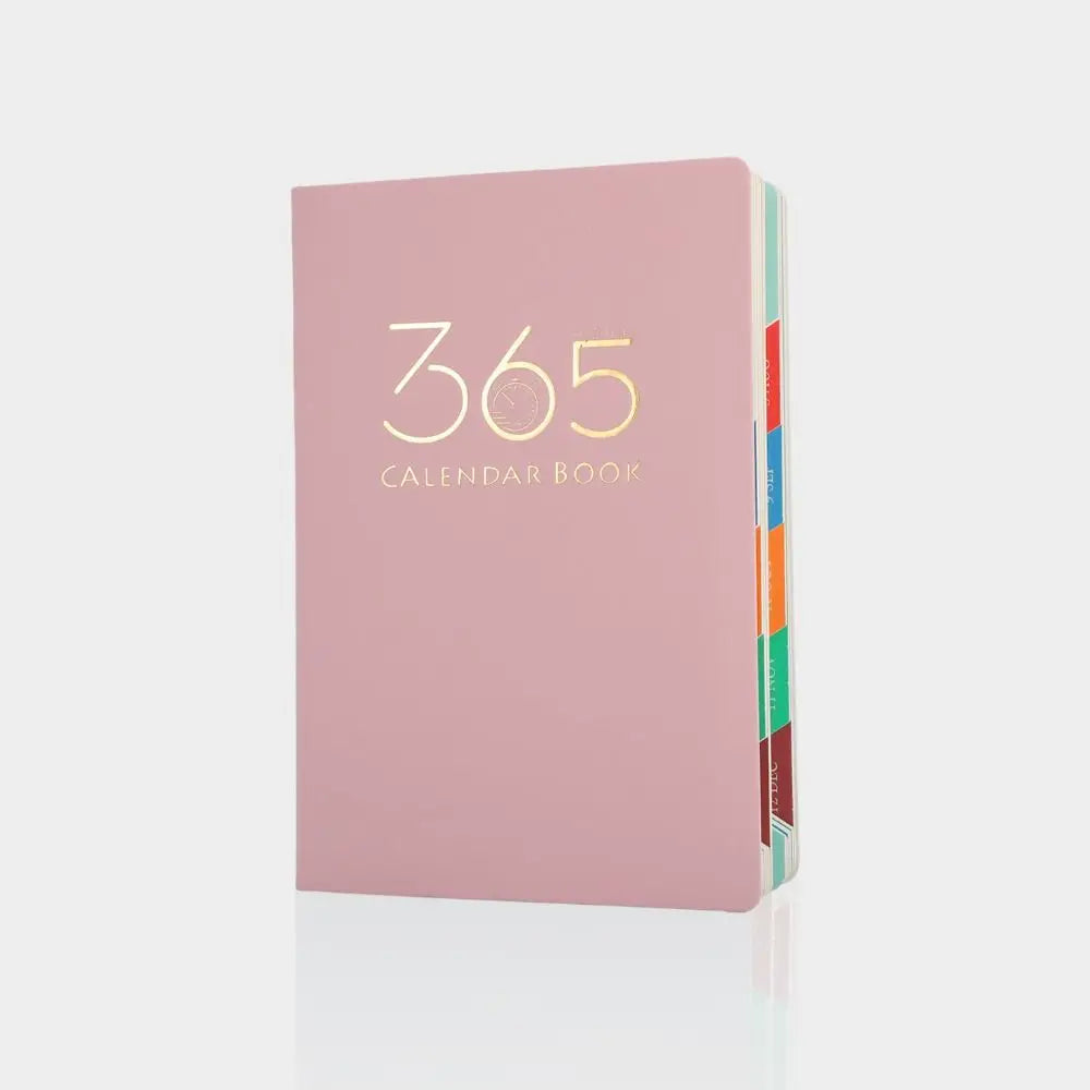 Goals Organizer 320 Sheets A5 Journal Textured PU Pen Loop Daily Journal Elastic Bond Monthly Index Daily Planner Workplace