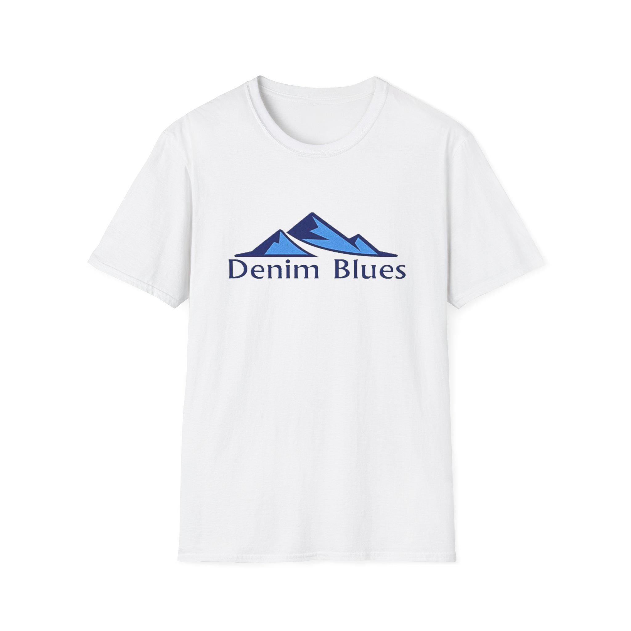 Unisex Softstyle T-Shirt Denim Blues