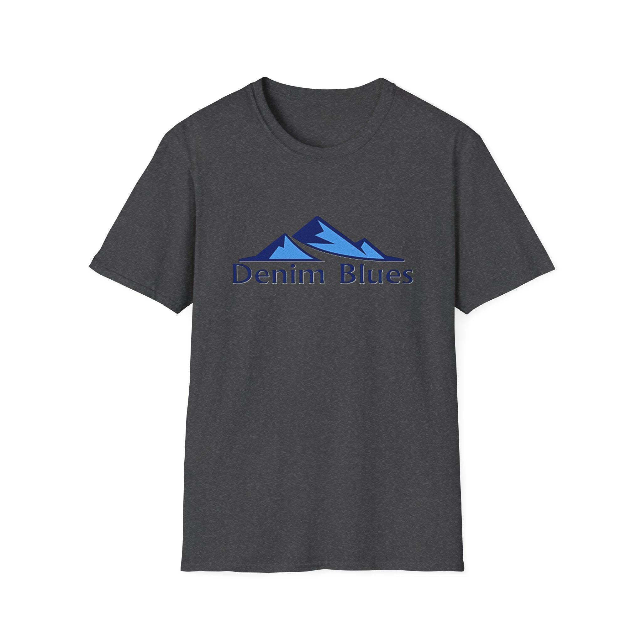 Unisex Softstyle T-Shirt Denim Blues